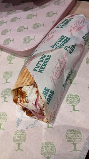  at RoseHip Vegan Kebabs in Vilnius