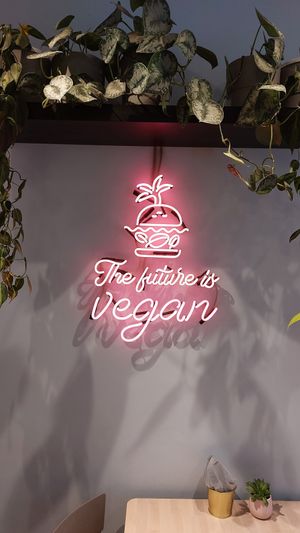 Inside. at RoseHip Vegan Kebabs in Vilnius