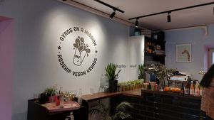 Inside. at RoseHip Vegan Kebabs in Vilnius