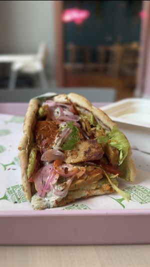   at RoseHip Vegan Kebabs in Vilnius