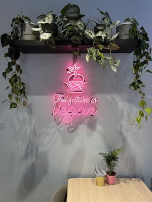   at RoseHip Vegan Kebabs in Vilnius