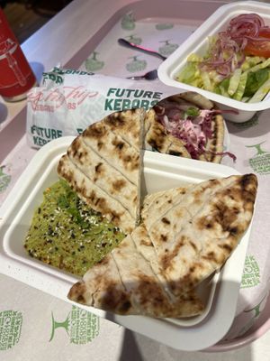   at RoseHip Vegan Kebabs in Vilnius