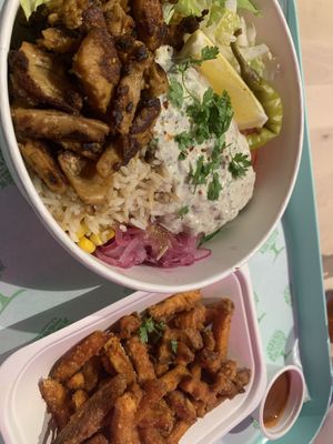   at RoseHip Vegan Kebabs in Vilnius