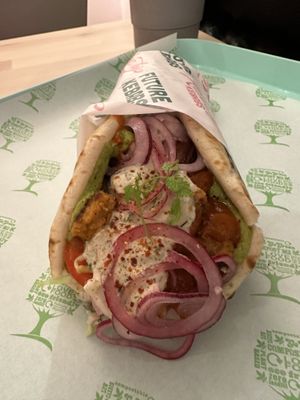   at RoseHip Vegan Kebabs in Vilnius