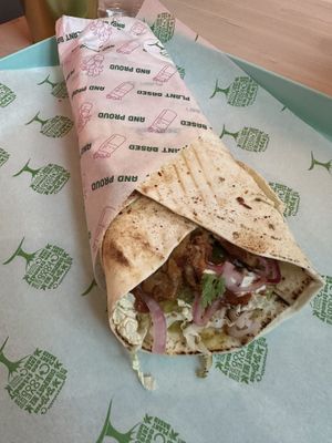   at RoseHip Vegan Kebabs in Vilnius