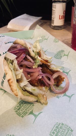   at RoseHip Vegan Kebabs in Vilnius