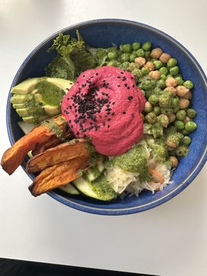   at RoseHip Vegan Kebabs in Vilnius