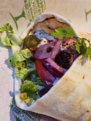  at RoseHip Vegan Kebabs in Vilnius