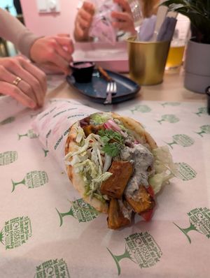  at RoseHip Vegan Kebabs in Vilnius