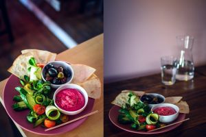 RoseHip Bistro at RoseHip Vegan Kebabs in Vilnius