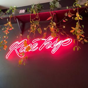 Interior  at RoseHip Vegan Kebabs in Vilnius