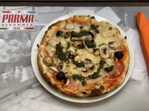   at Pizzeria Parma in Ljubljana