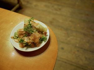 we serve tapas and main dishes at Kuschlowski in Berlin