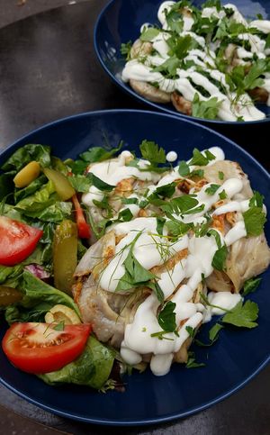 Pelmeni bowl at Kuschlowski in Berlin