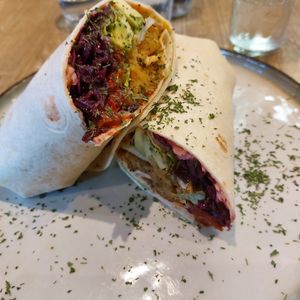 Falafel wrap at Food & Goods by Bonacci  in Genk