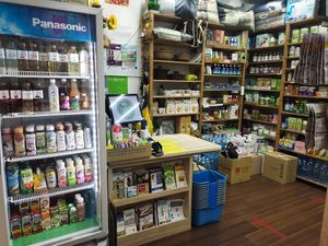 Entrance and cashier counter at Taste Original Organic in Central Singapore