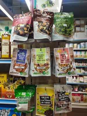 Nuts at Taste Original Organic in Central Singapore