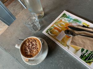 Hot drink  at The Wellbeing Cafe in Watford