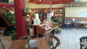 Inside at Bio-Cafe Luna in Starnberg