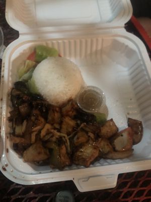 Tofu dish  at Huynh Restaurant in Houston