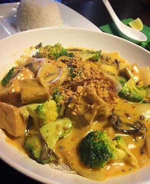 Coconut Curry at Huynh Restaurant in Houston