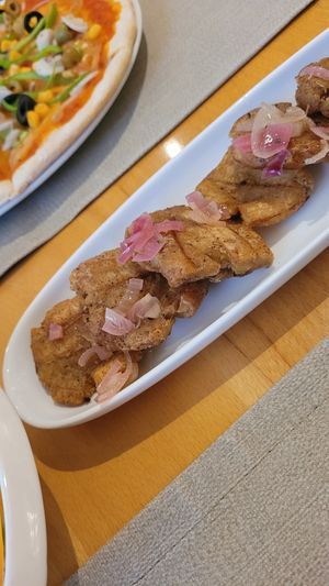 Tostones (with Onion & Garlic ) at Salsa Suárez in Varadero