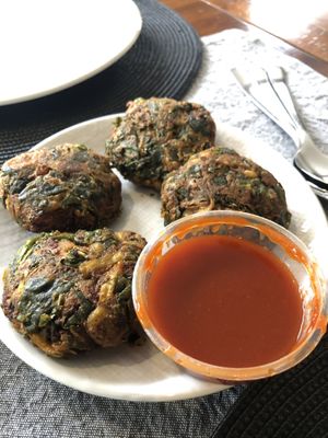 Veg Pakora (GF) at Kathmandu Palace in Beaconsfield