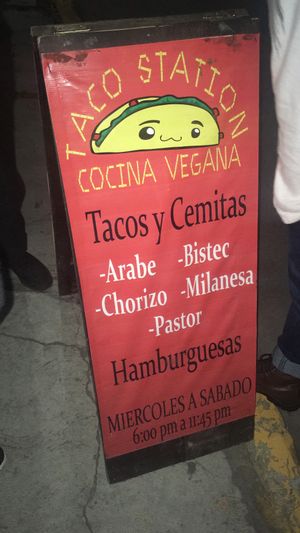 !! at Taco Station in San Andres Cholula