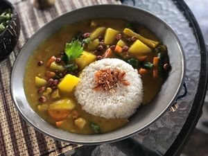 chicken curry ! l love it 👌🏻 at Griya Super Food in Ubud