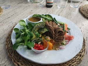 Noodles. Just delicious. at La Paloma in Ibiza