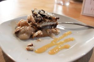 desert at Bar Ecologico Gaia in Sevilla