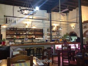 The restaurant at Bar Ecologico Gaia in Sevilla