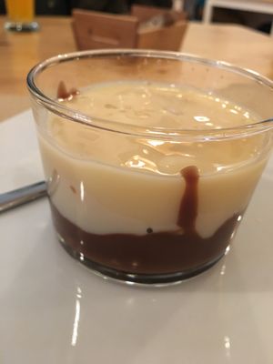 Dessert at Bar Ecologico Gaia in Sevilla