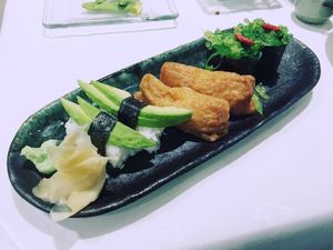 More vegan sushi  at Kyoto Kitchen in Winchester