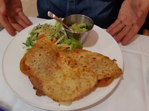 Main / Mexican tortilla (vegetarian) at EcoCentro in Madrid