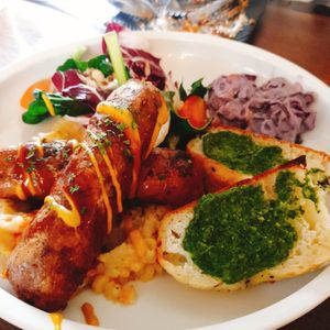 Sausage platter at Monk's Butcher - Itaewon in Seoul