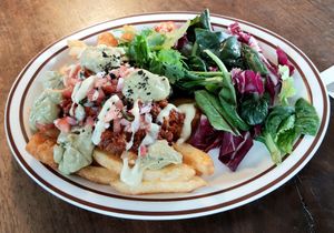 Chili con Carne and French Fries at Monk's Butcher - Itaewon in Seoul