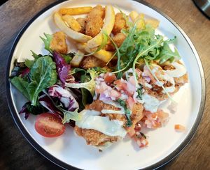 Shirimp Open Sandwich at Monk's Butcher - Itaewon in Seoul