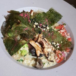 Sea trumpet cream risotto at Monk's Butcher - Itaewon in Seoul