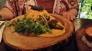 Vegan special of the night. at Monk's Butcher - Itaewon in Seoul