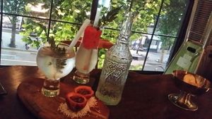 Amazing drinks. at Monk's Butcher - Itaewon in Seoul