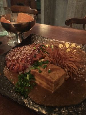 Yummy Katsu curry  at Monk's Butcher - Itaewon in Seoul