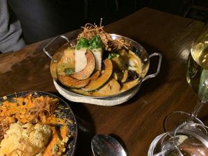 Coconut curry at Monk's Butcher - Itaewon in Seoul