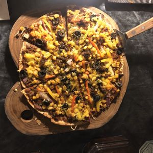 Pizza at Monk's Butcher - Itaewon in Seoul