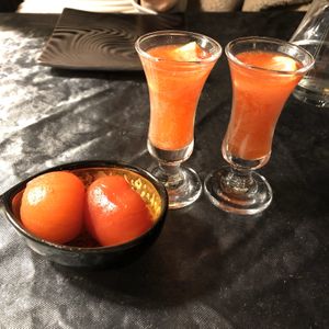 Welcome drink at Monk's Butcher - Itaewon in Seoul