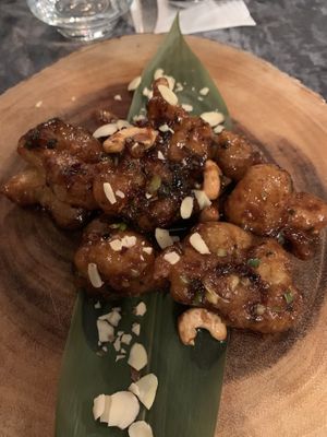 Fried Lions Mane Mushroom at Monk's Butcher - Itaewon in Seoul