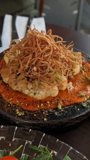 Cauliflower steak at Monk's Butcher - Itaewon in Seoul