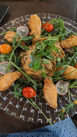 Peanut soba noodles at Monk's Butcher - Itaewon in Seoul