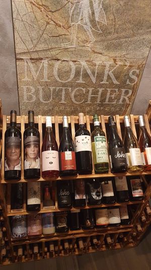 Vegan wines at Monk's Butcher - Itaewon in Seoul