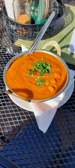Vegetable curry at Indian and Nepalese Restaurant Om in Znojmo